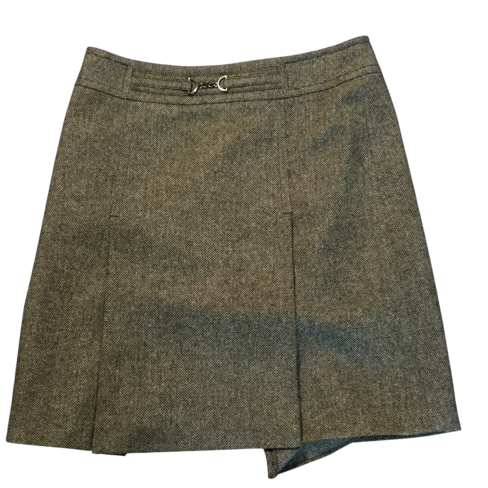 Chic Gray Mini Skirt
